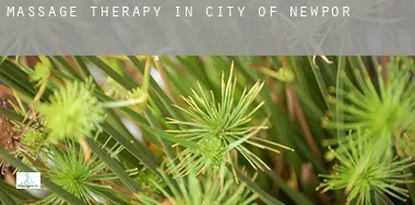 Massage therapy in  City of Newport