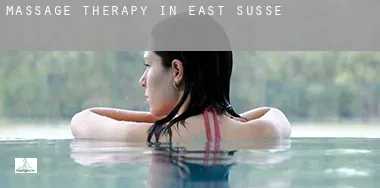 Massage therapy in  East Sussex