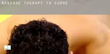 Massage therapy in  Surrey