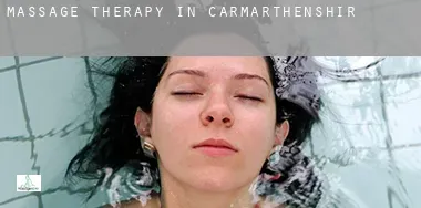 Massage therapy in  of Carmarthenshire