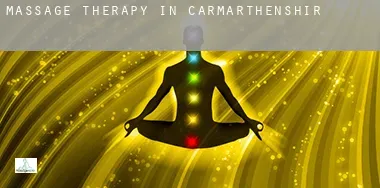 Massage therapy in  of Carmarthenshire
